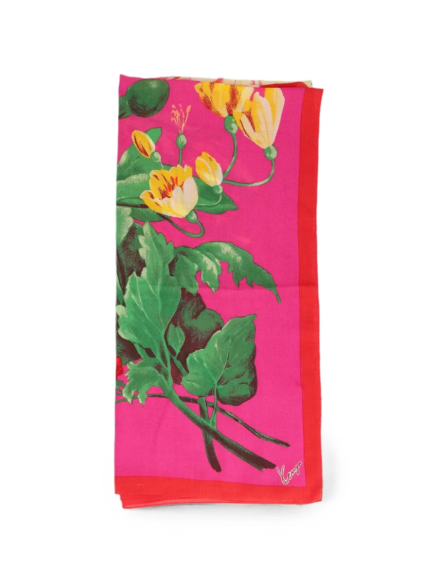 floral-print scarf 8
