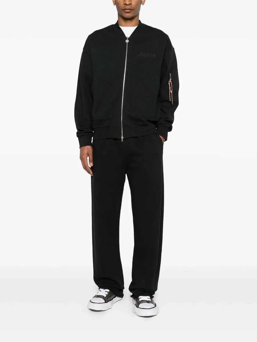 Temple faded bomber jacket 3