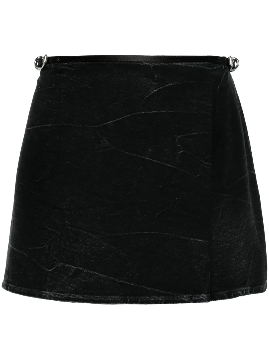 Voyou denim mini skirt 1