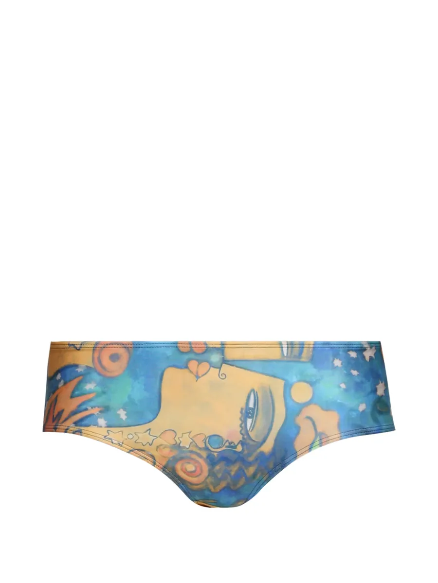 плавки бикини с принтом 1