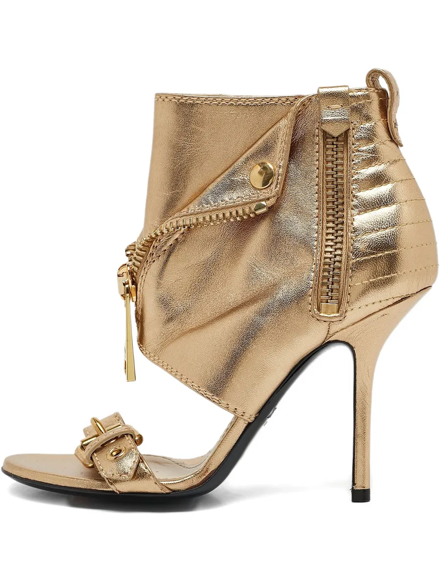 110mm decorative-zip sandals 2