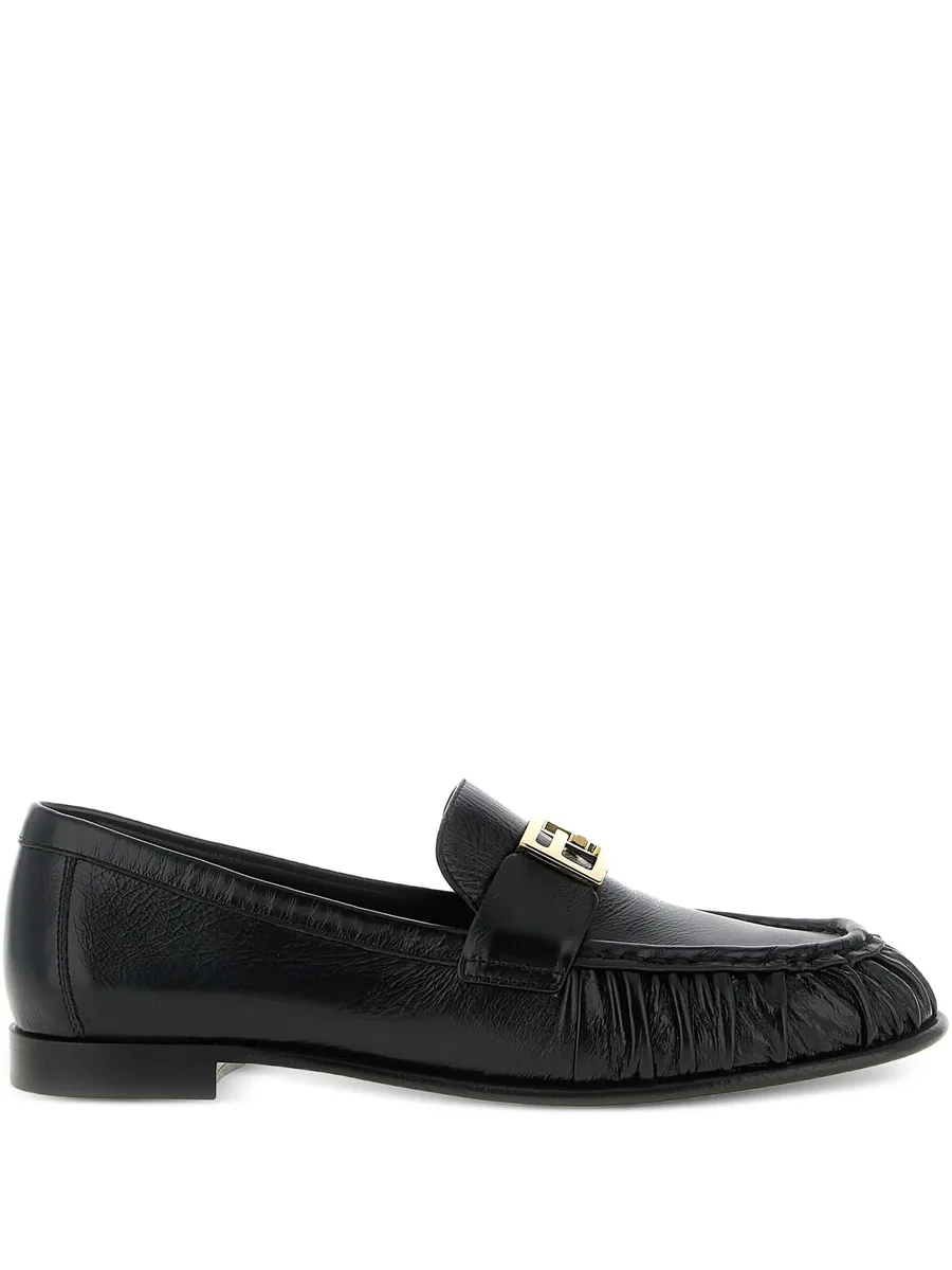 curled tray baguette loafers 1