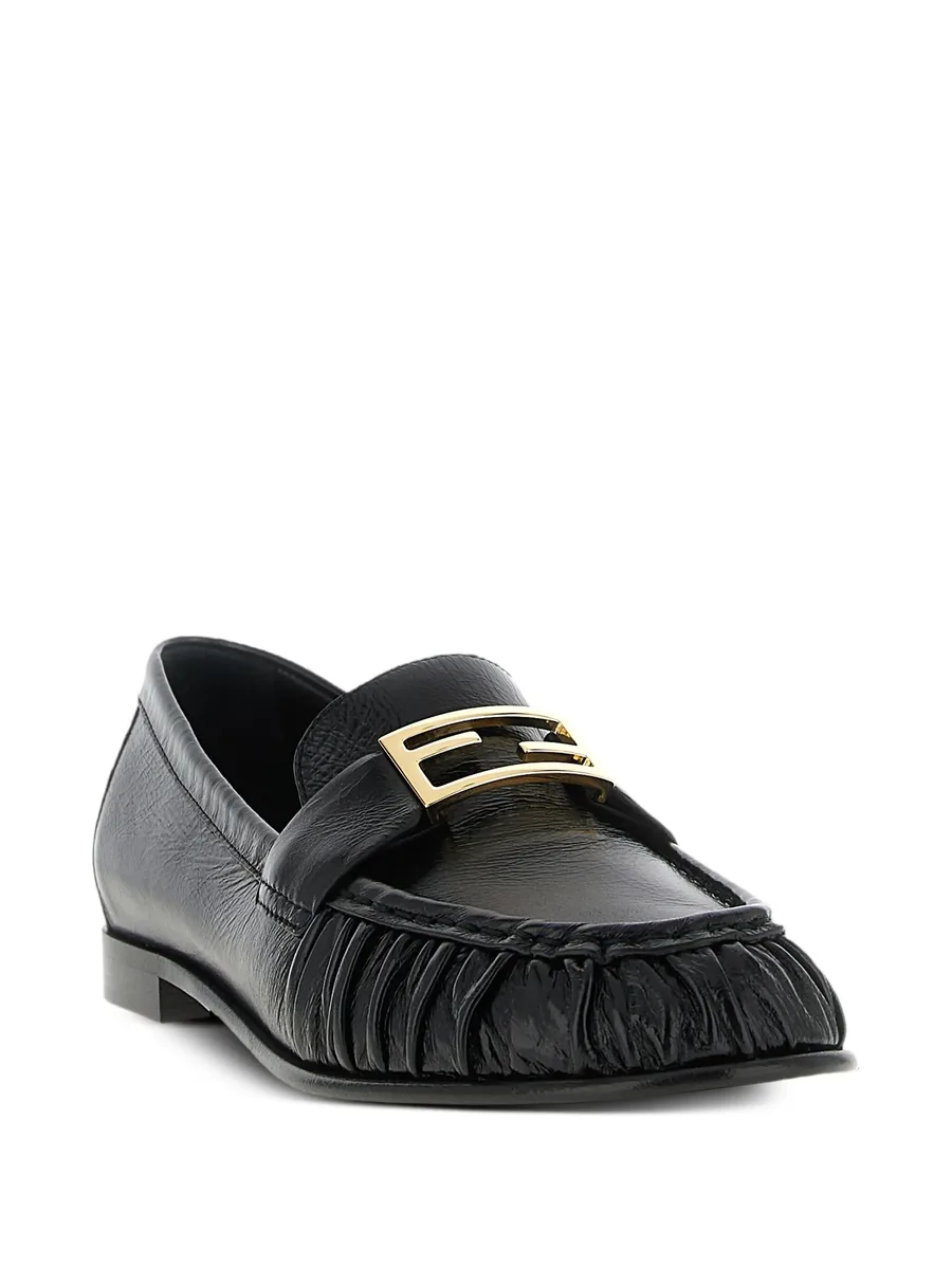 curled tray baguette loafers 3