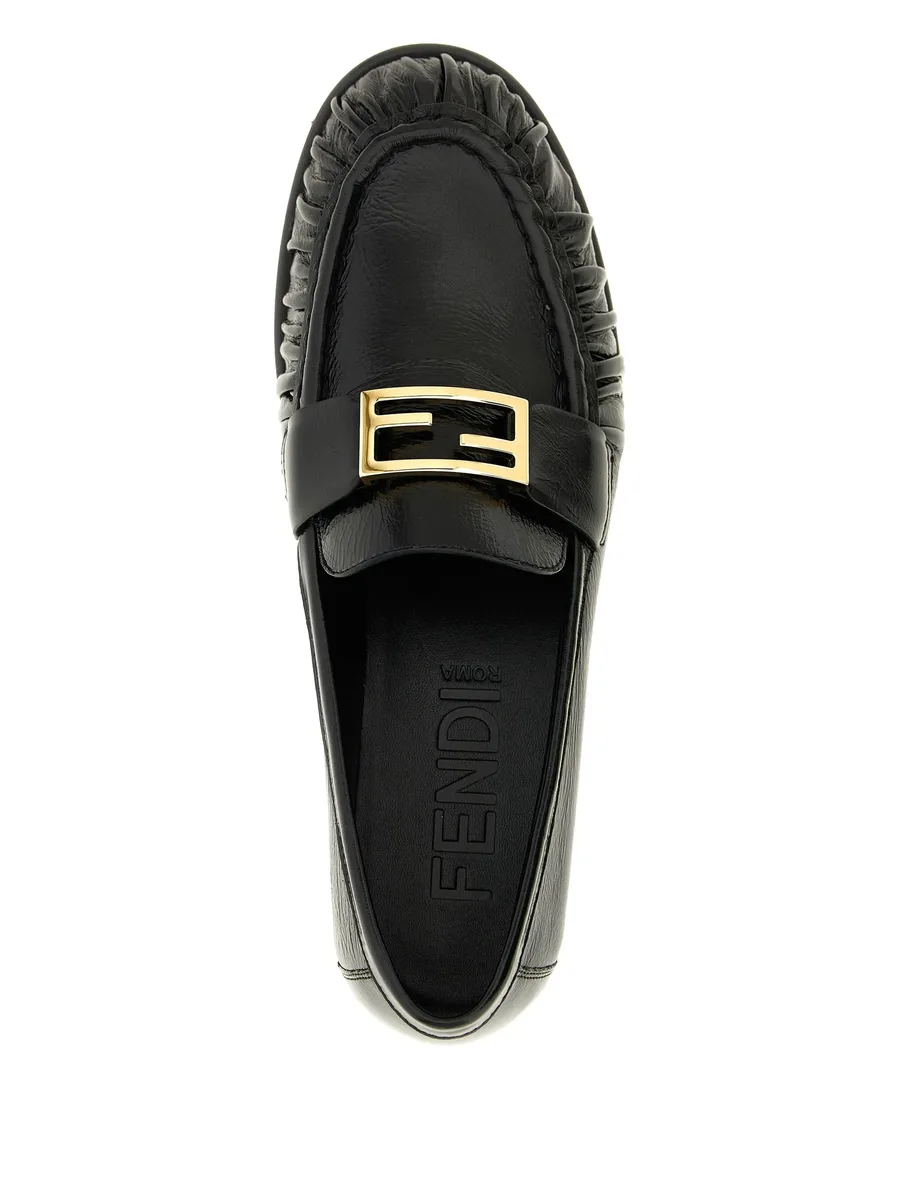 curled tray baguette loafers 6