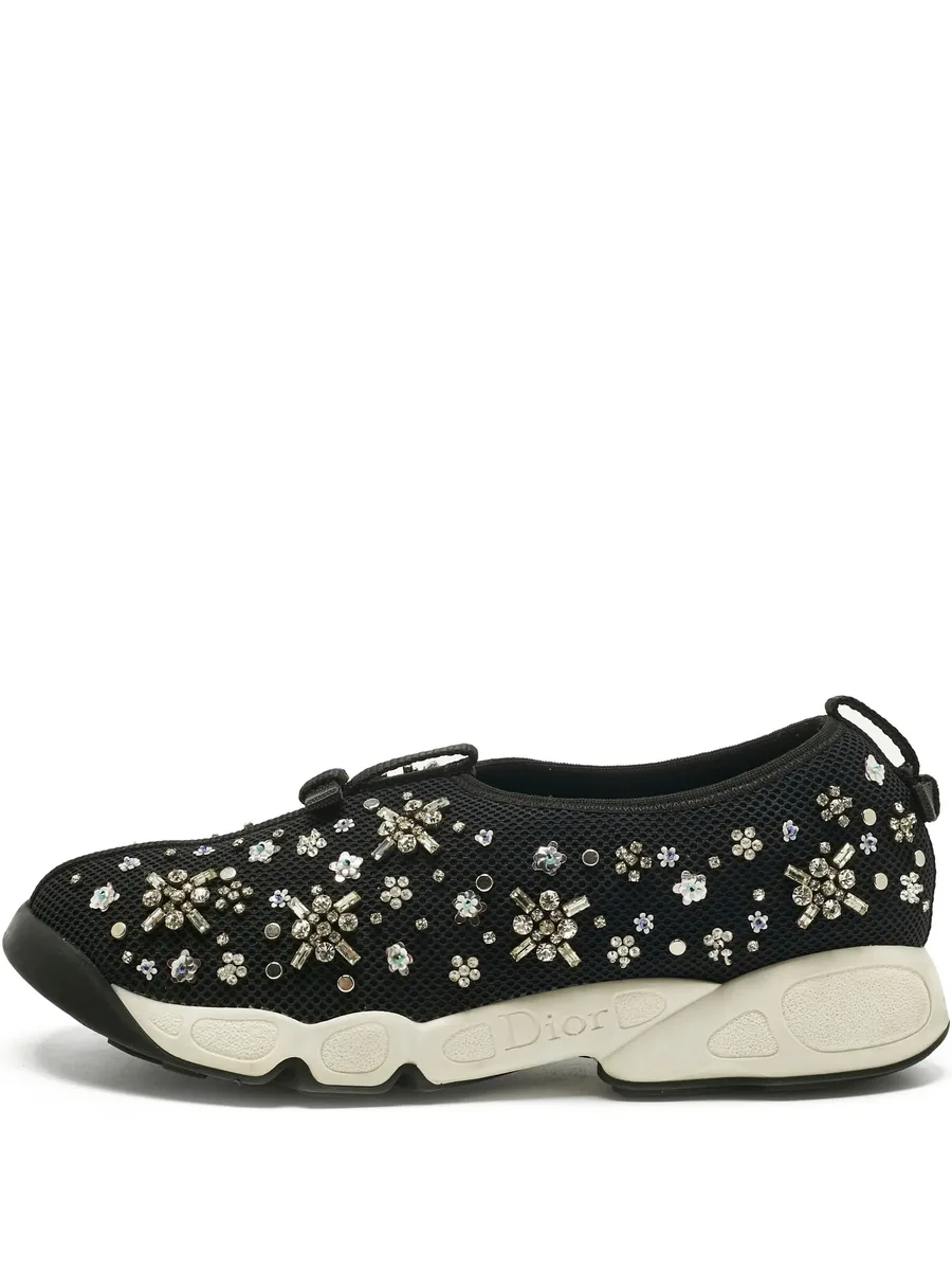 crystal-embellishment sneakers 2