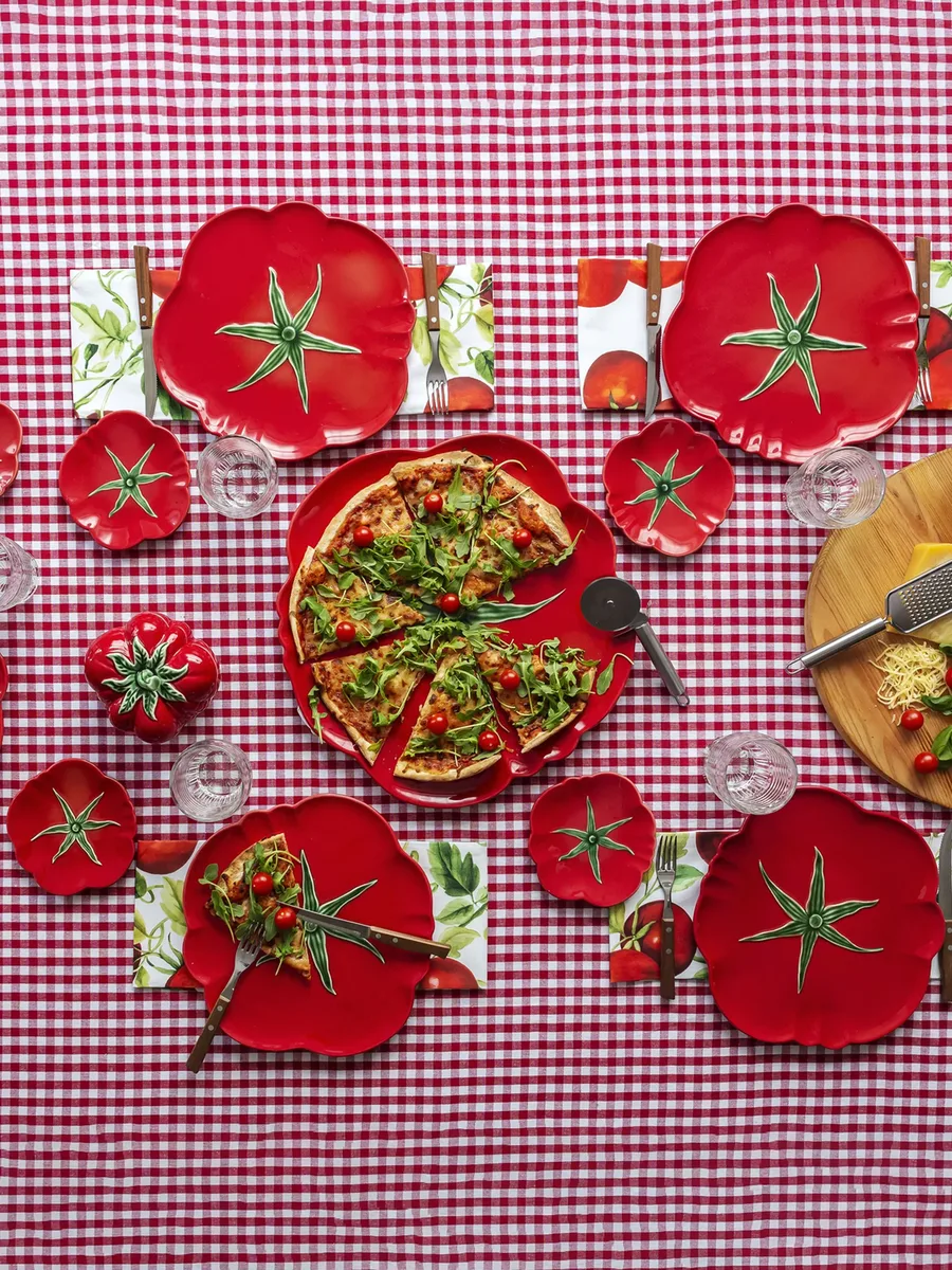 Tomate pizza plate (set of two) 5