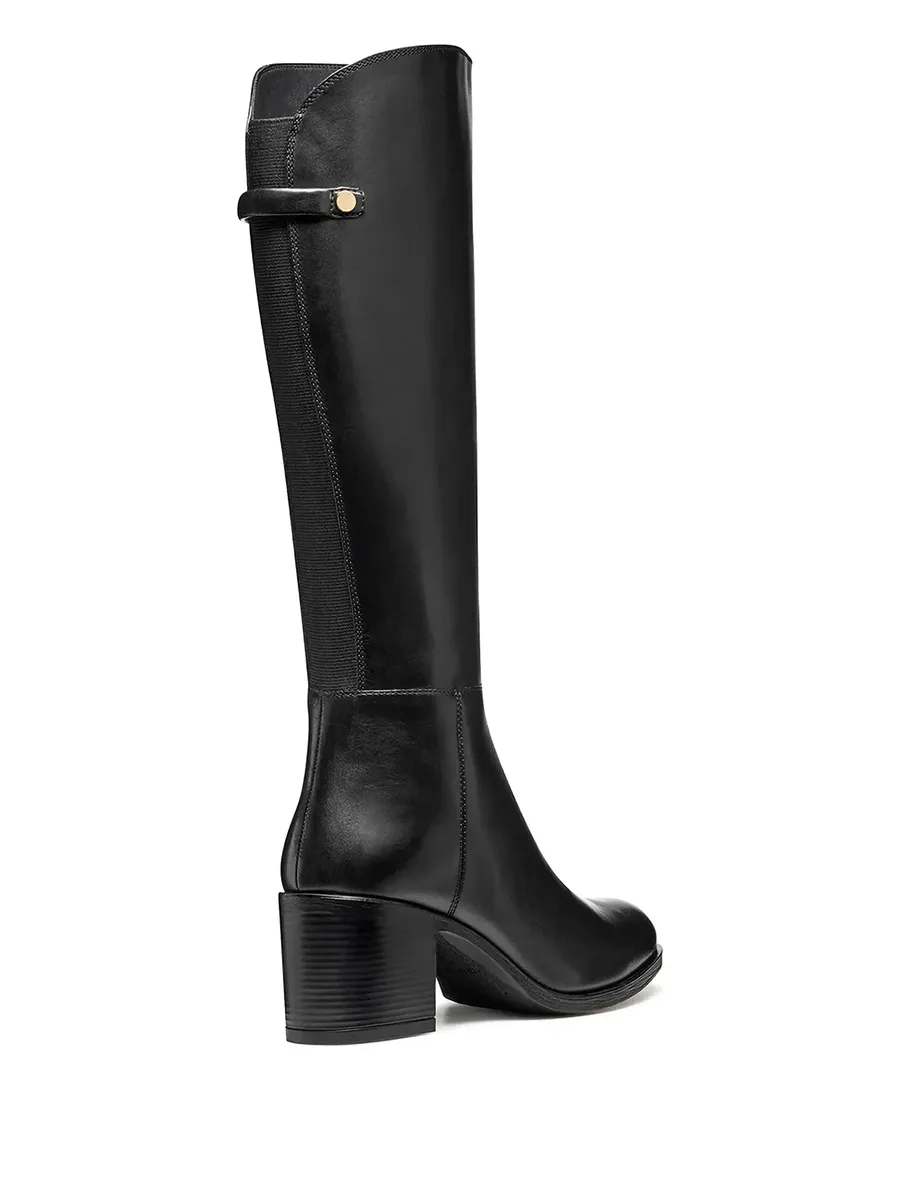 65mm New Asheel block-heel knee-high boots 5