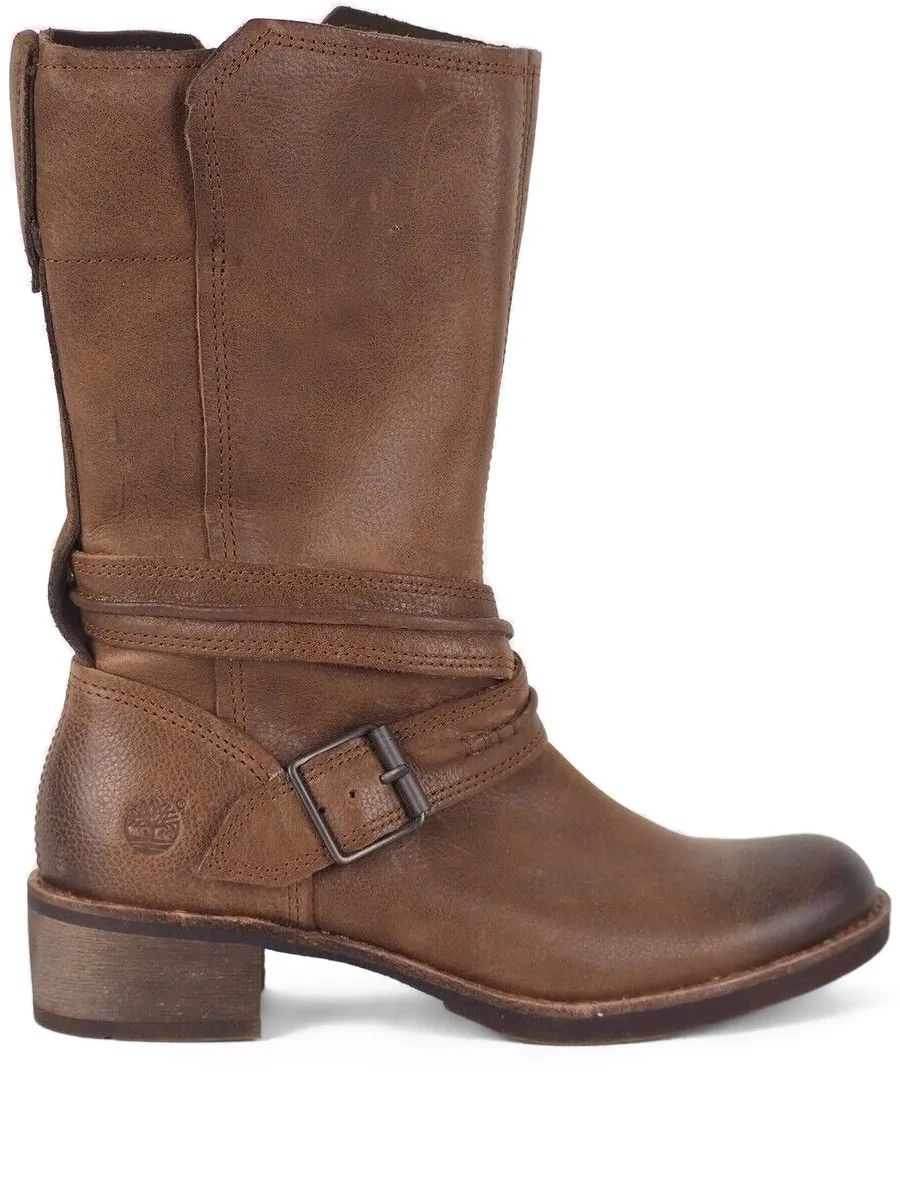 Whittemore Mid Side-Zip "Dark Brown" boots 2