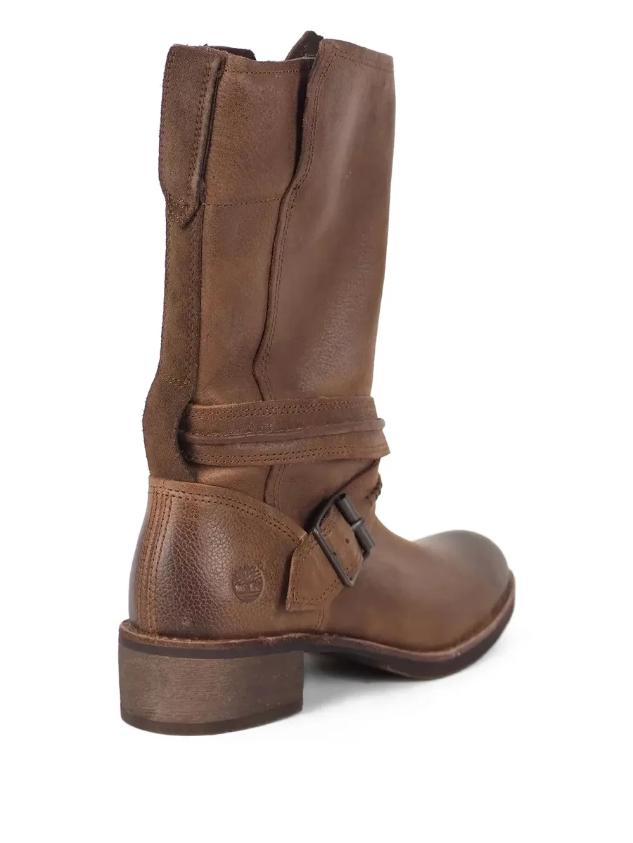 Whittemore Mid Side-Zip "Dark Brown" boots 6