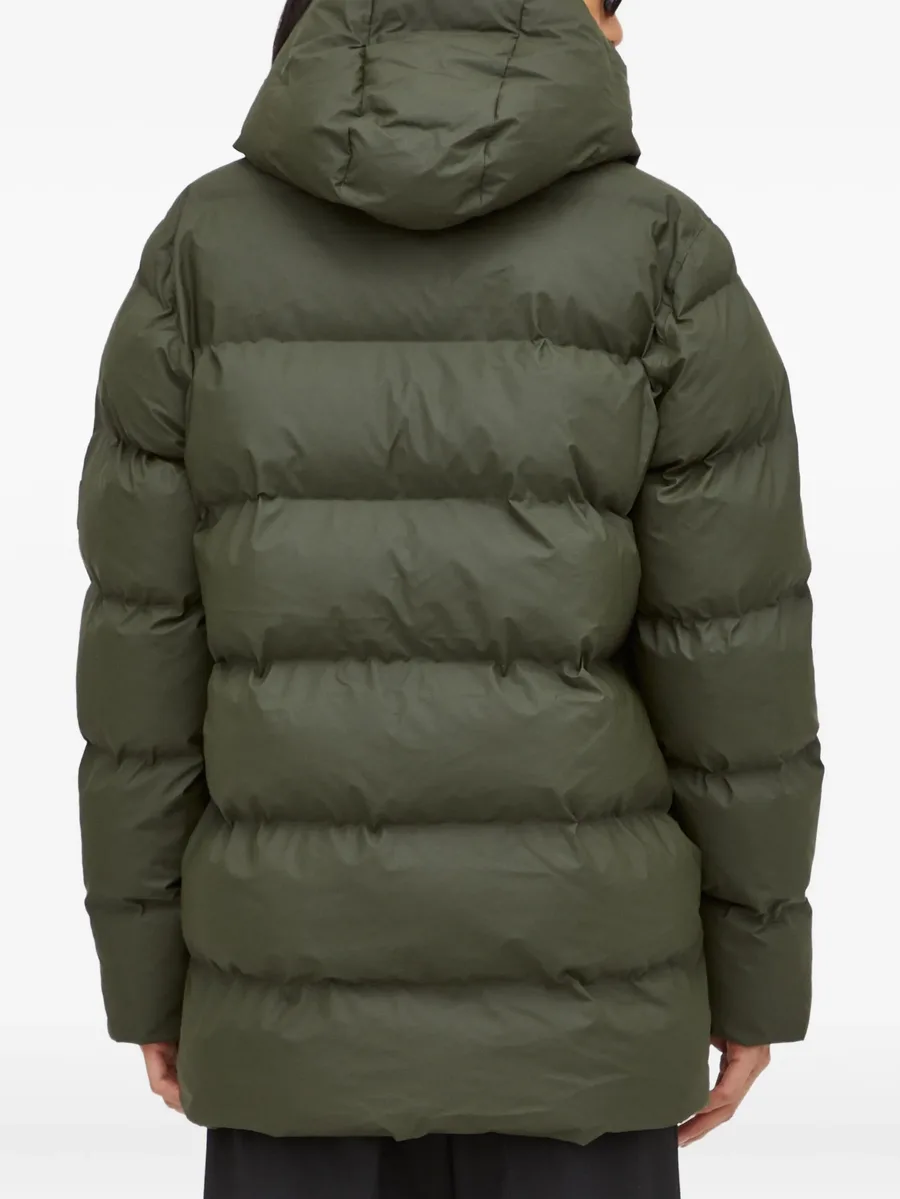 hooded-neckline padded jacket 6
