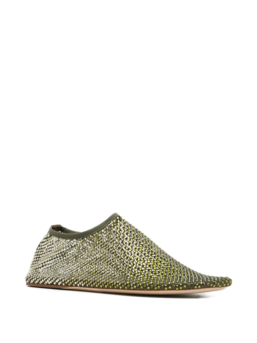 Minette crystal-embellished ballet flats 4