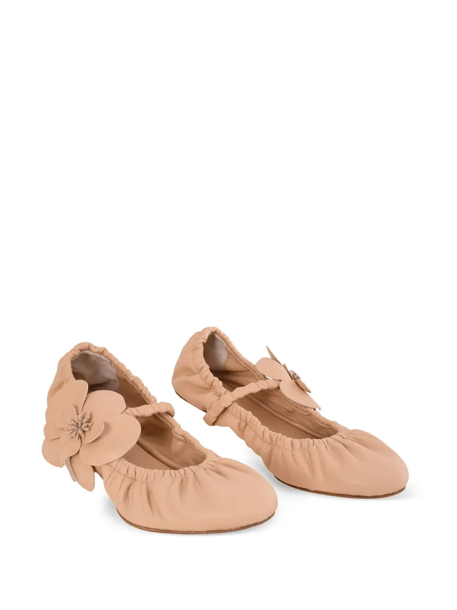 Orchid ballet flats 3