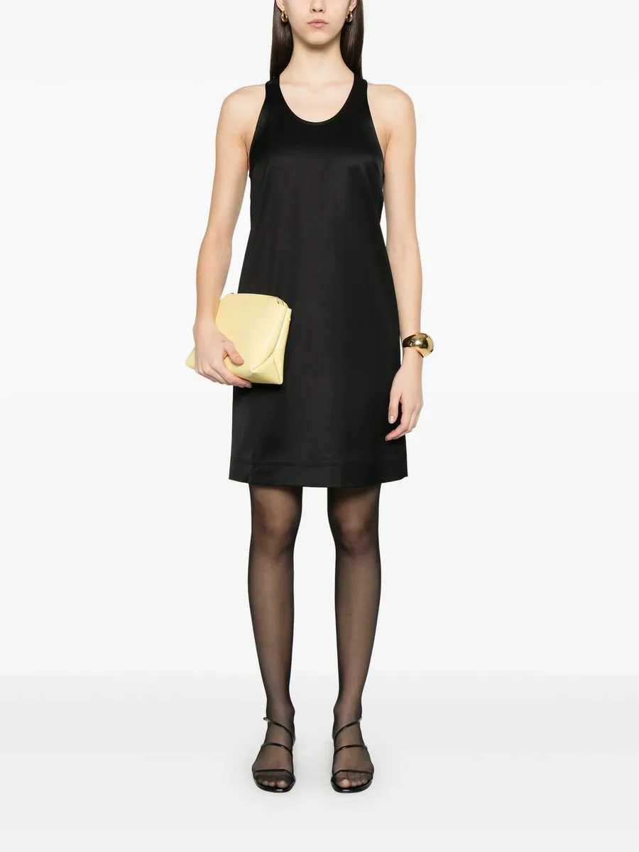 scoop-neck mini dress 3