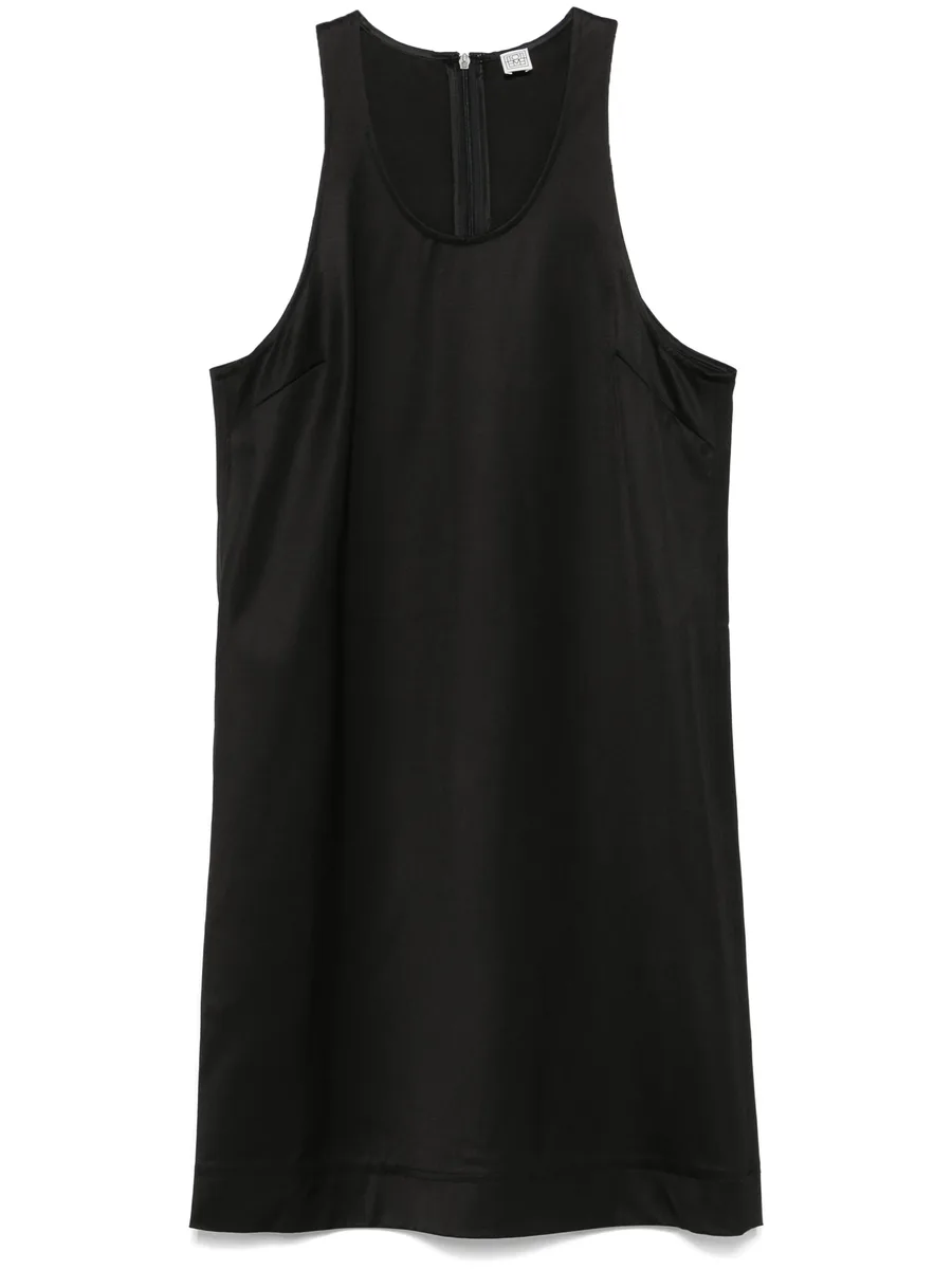 scoop-neck mini dress 1
