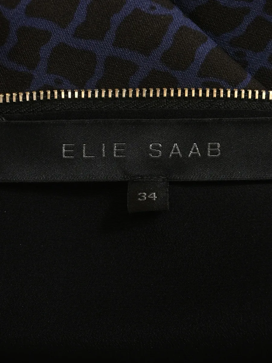 платье А-силуэта с принтом 7
