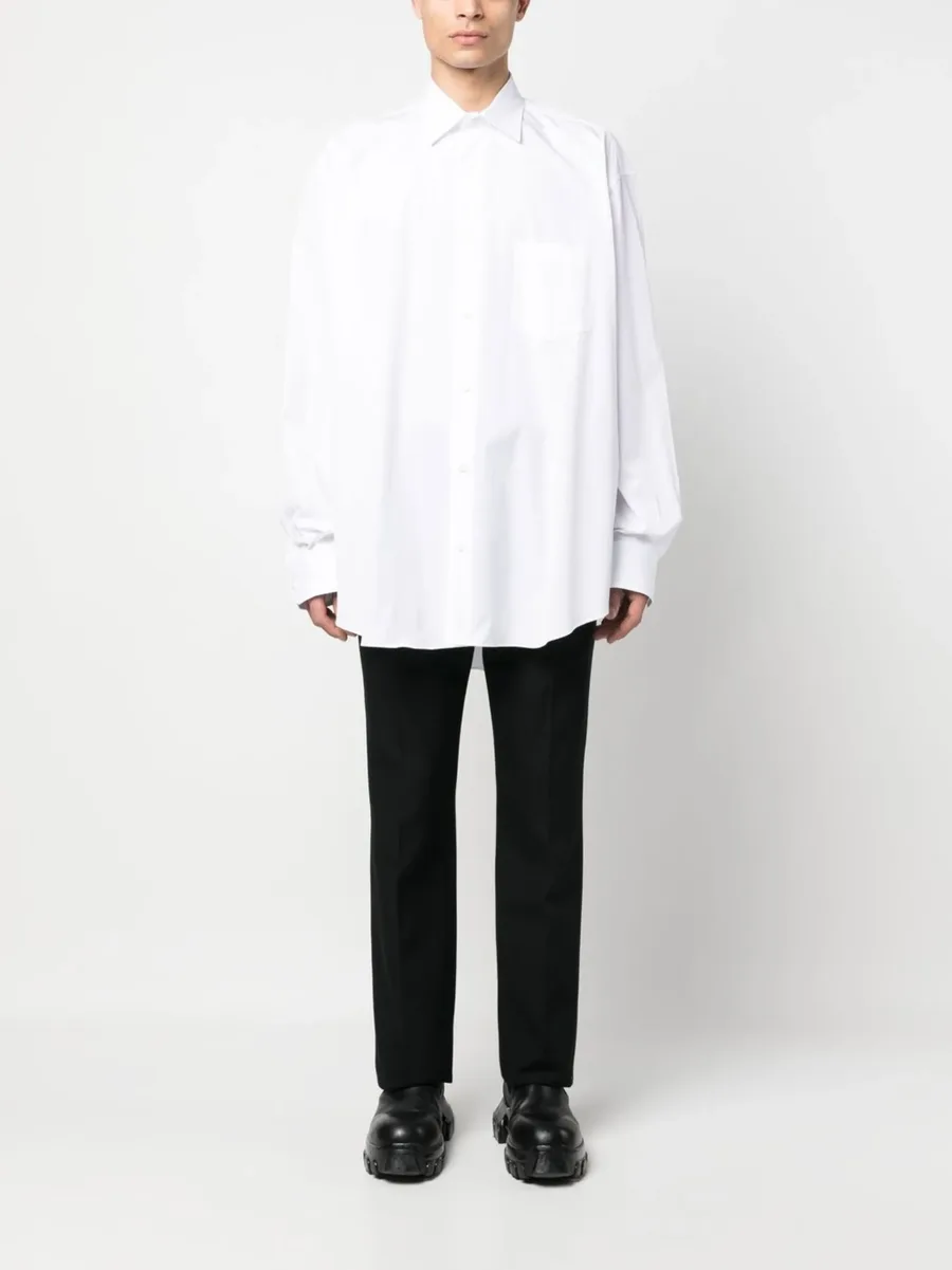 logo-print long-sleeves shirt 8
