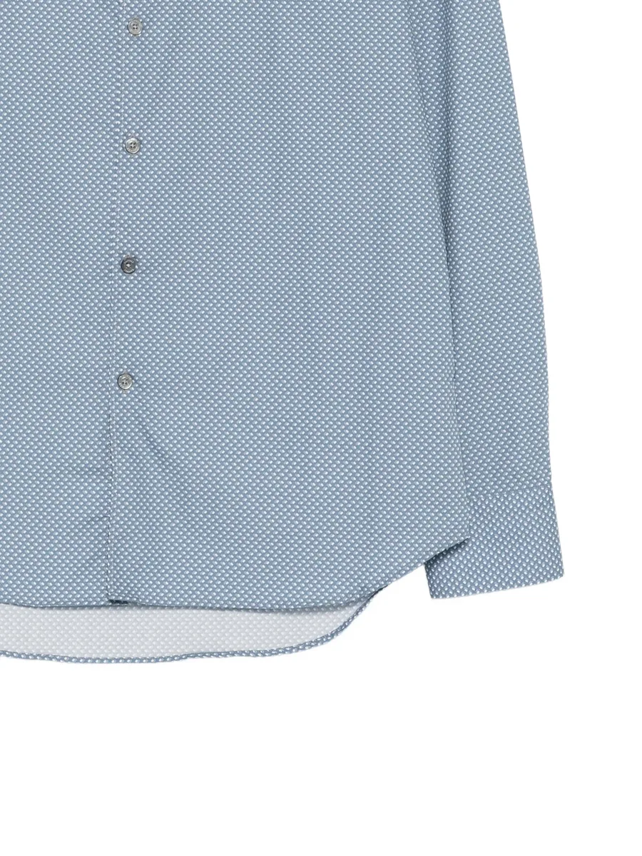 geometric-print long-sleeve shirt 5