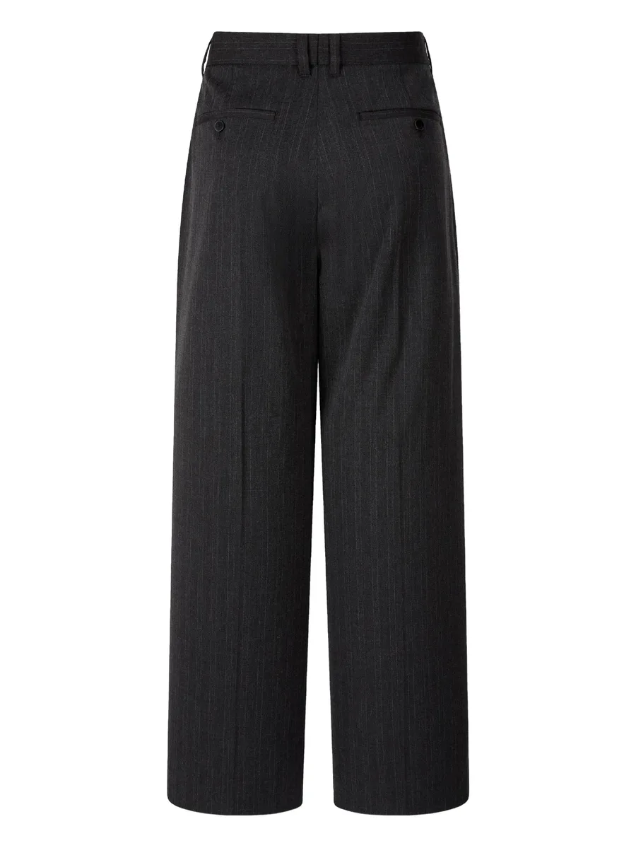 stripe-pattern trousers 3