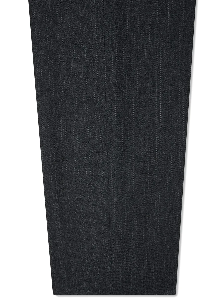 stripe-pattern trousers 10