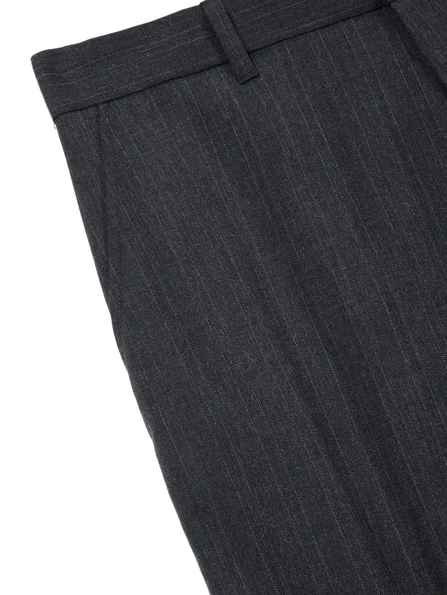 stripe-pattern trousers 5
