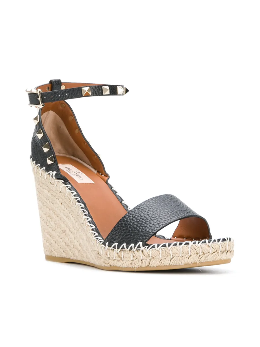 босоножки Double Rockstud 100 на танкетке 5