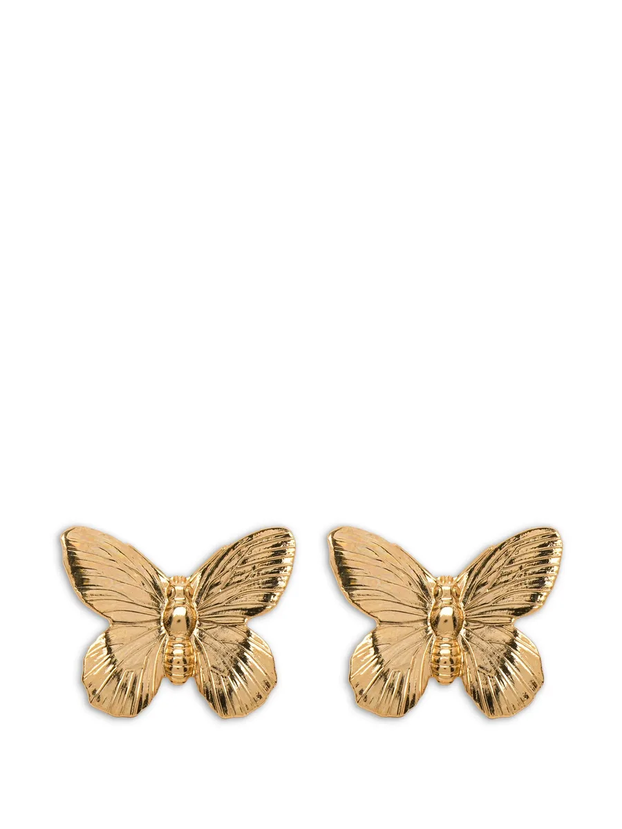 серьги в форме бабочек 1
