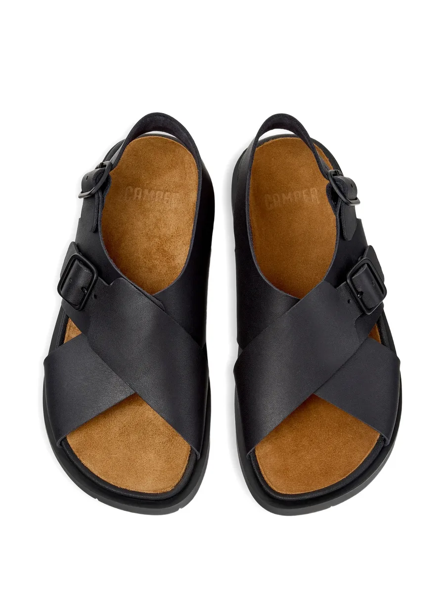 Lluc buckled crossover-strap sandals 8