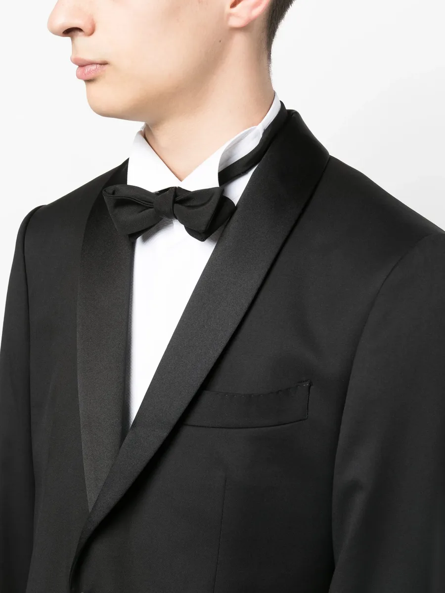 shawl-lapels single-breasted blazer 10
