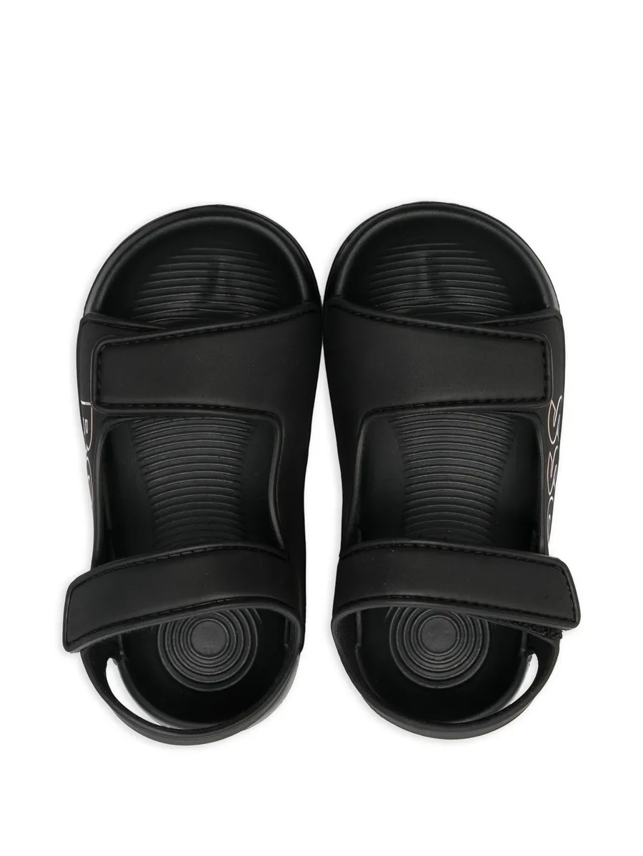 logo strap sandals 5