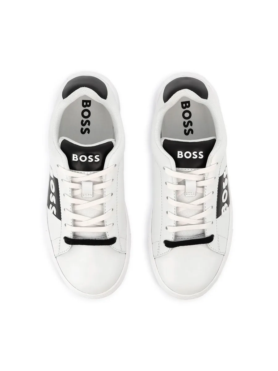 logo-embossed sneakers 7