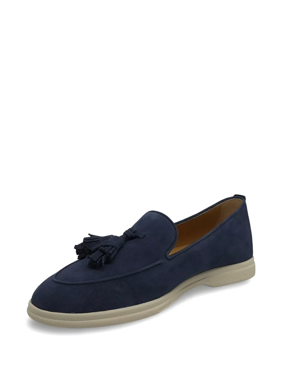 tassel-detail suede loafers 11