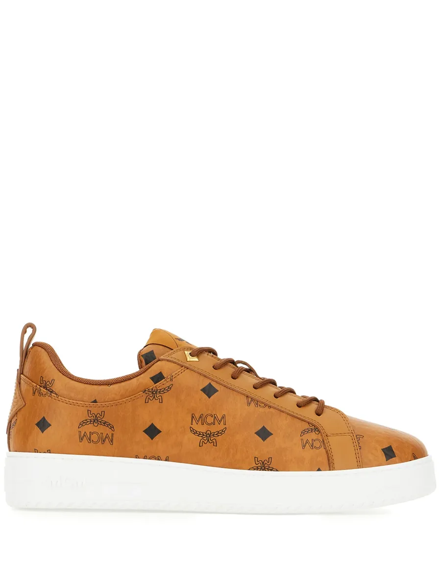 Visetos-print sneakers 1