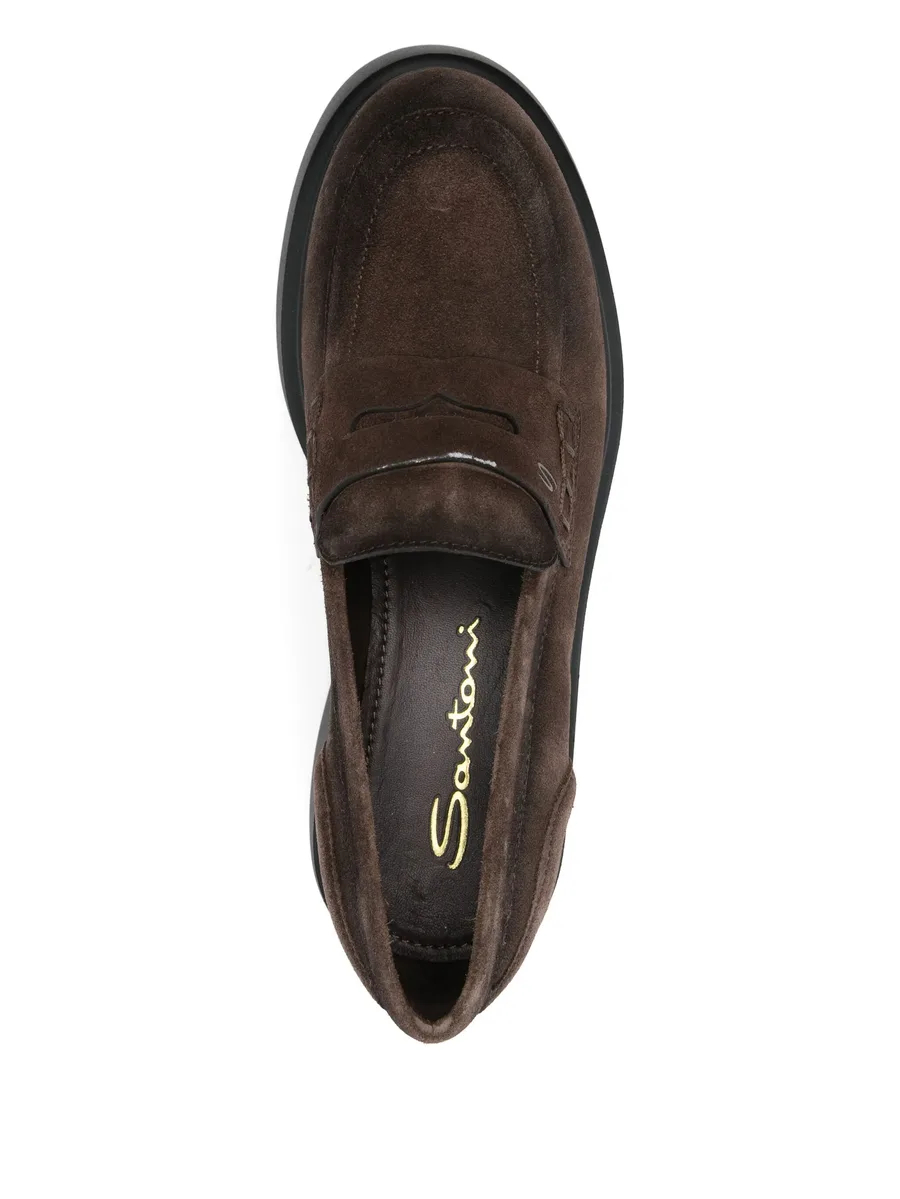 suede platform loafers 8