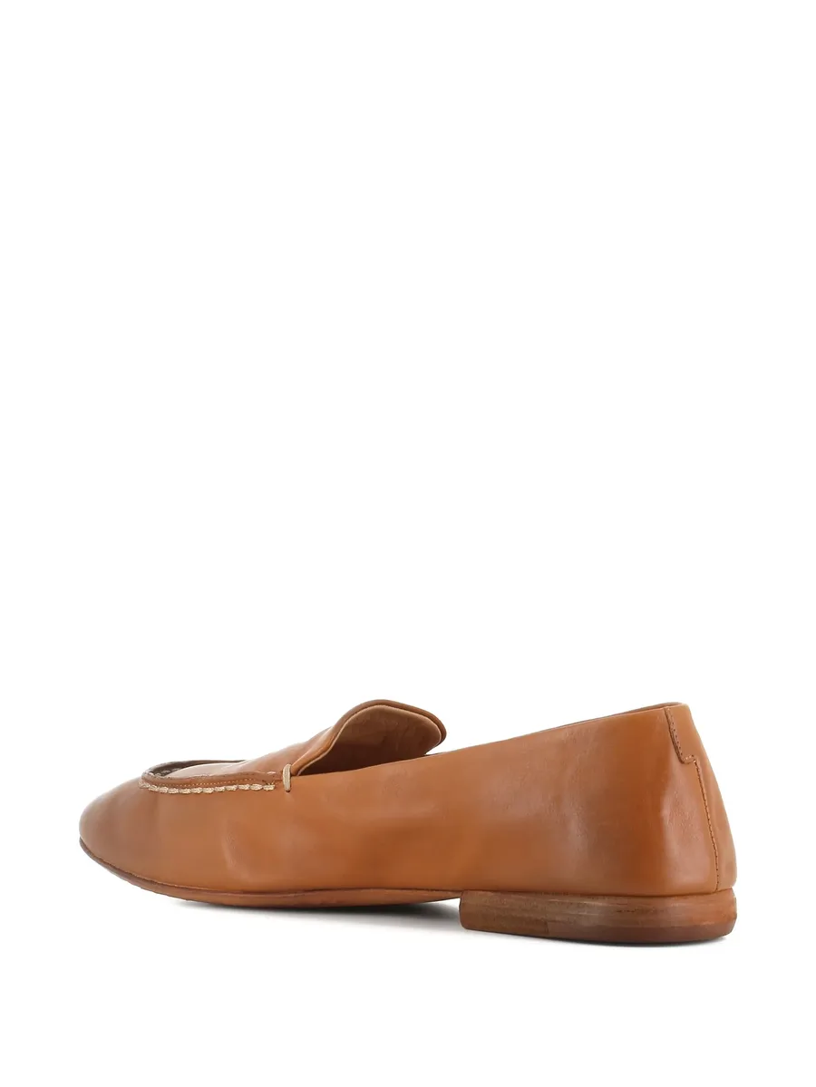 topstitch detail loafers 5
