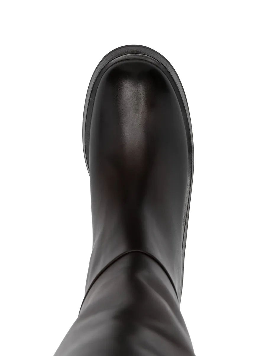 60mm Fondello leather knee-high boots 8