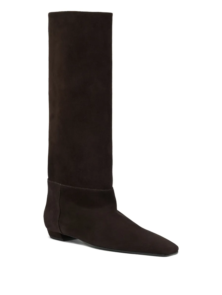 suede knee-high boots 3