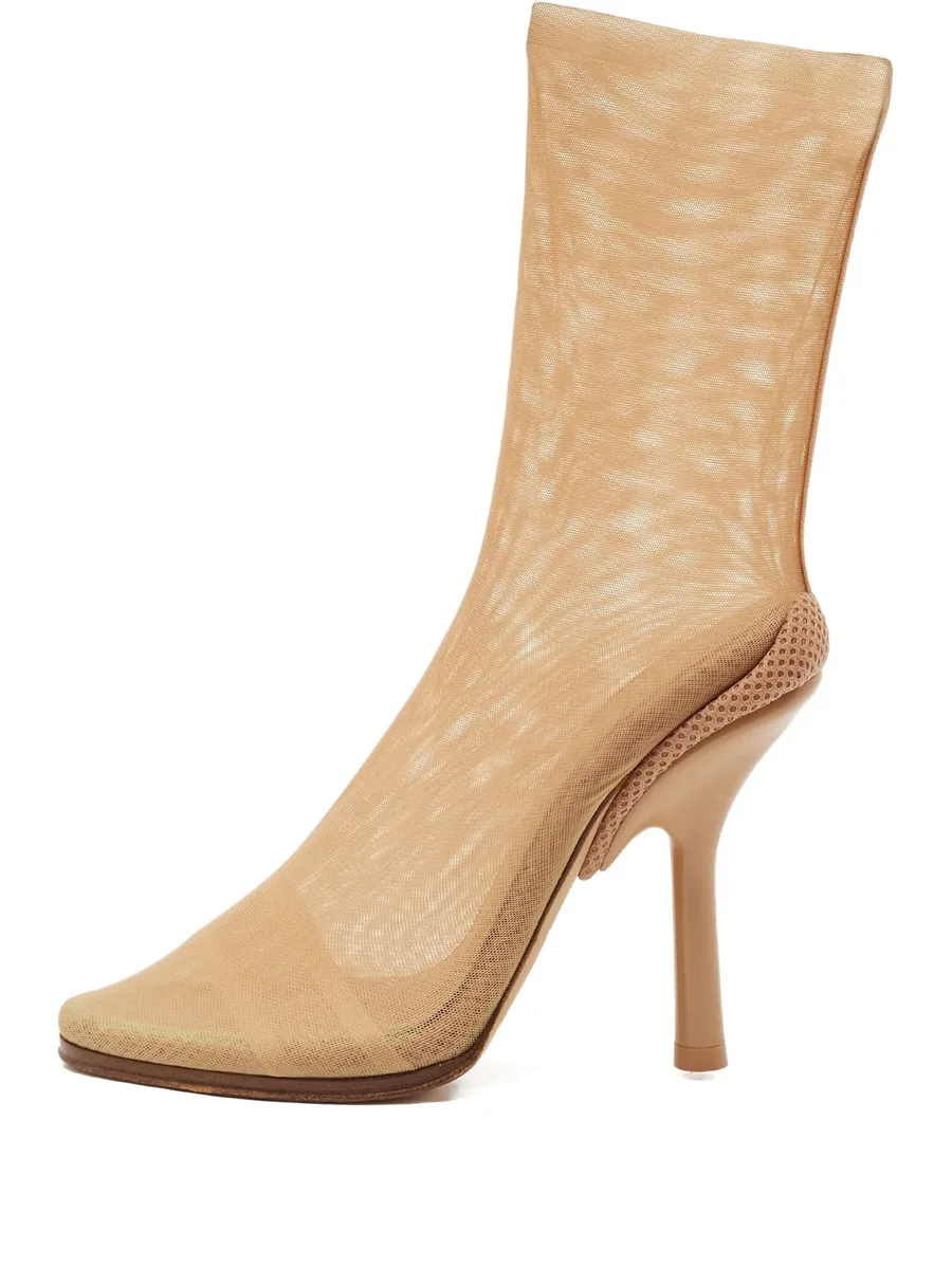 110mm mesh ankle boots 2