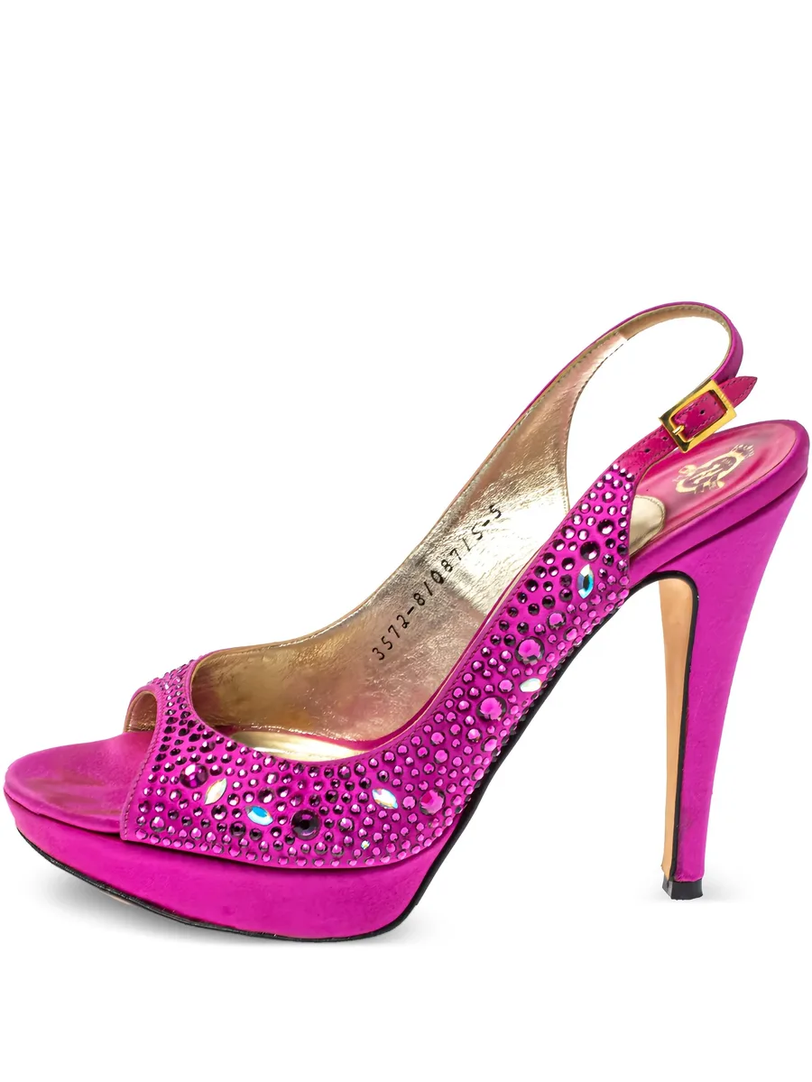 pre-owned 120mm rhinestone-embellished sandals 1