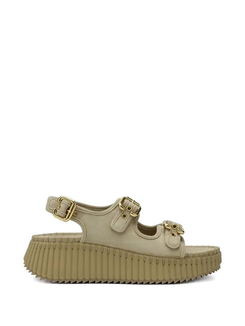 buckle-strap sandals