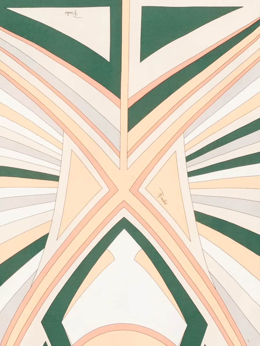 платье миди с геометричным принтом 6