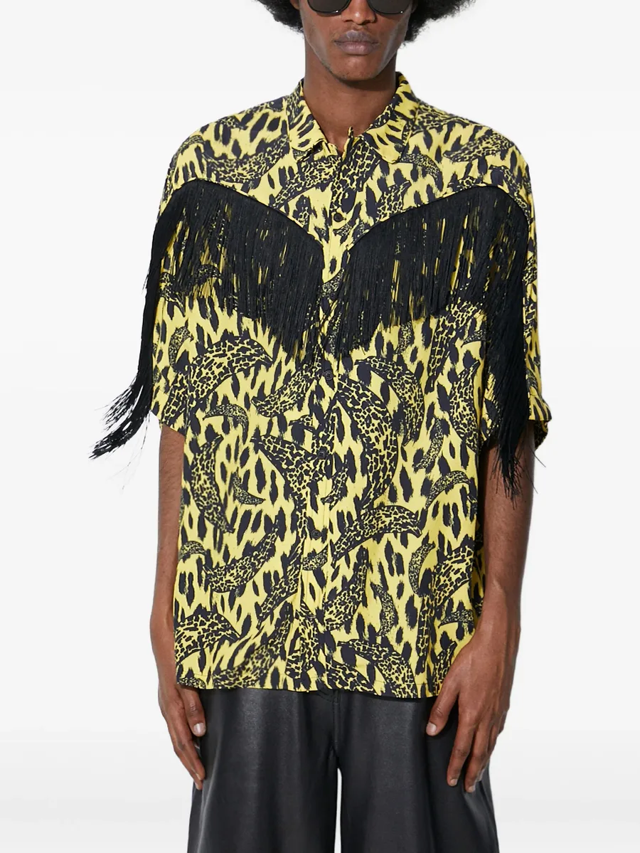 leopard-print fringe shirt 3
