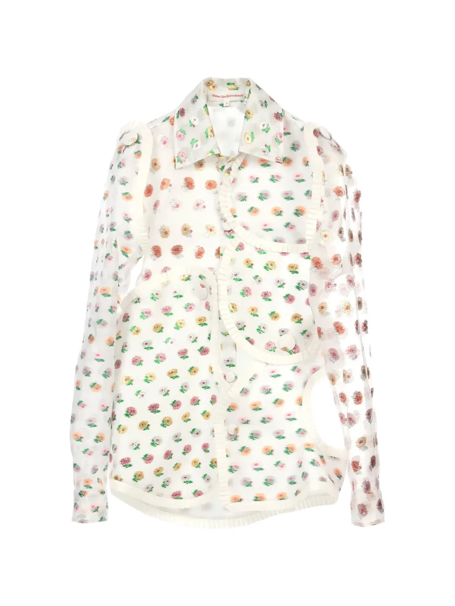 Arp Art ruffles shirt 2
