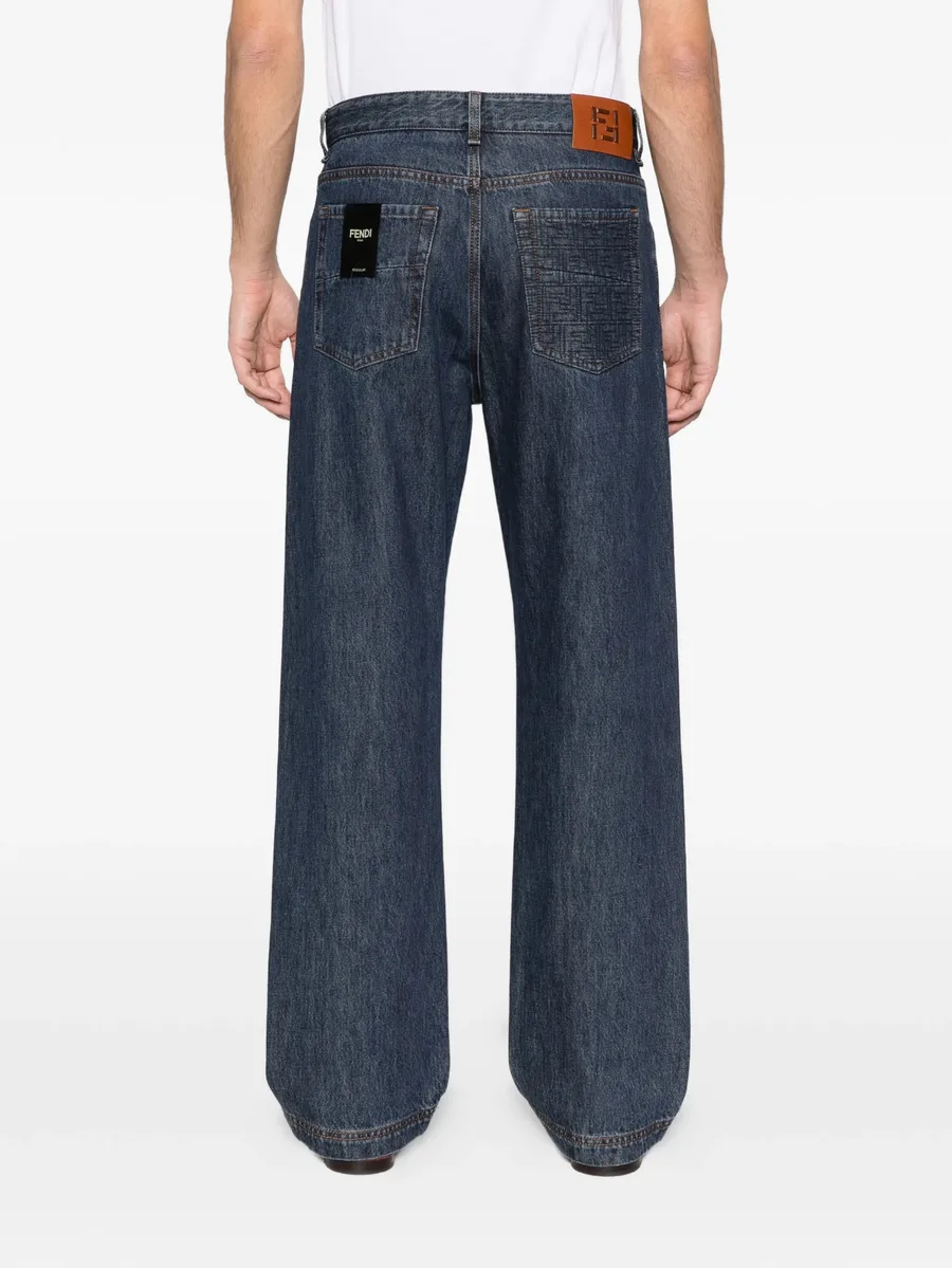 джинсы bootcut прямого кроя 7