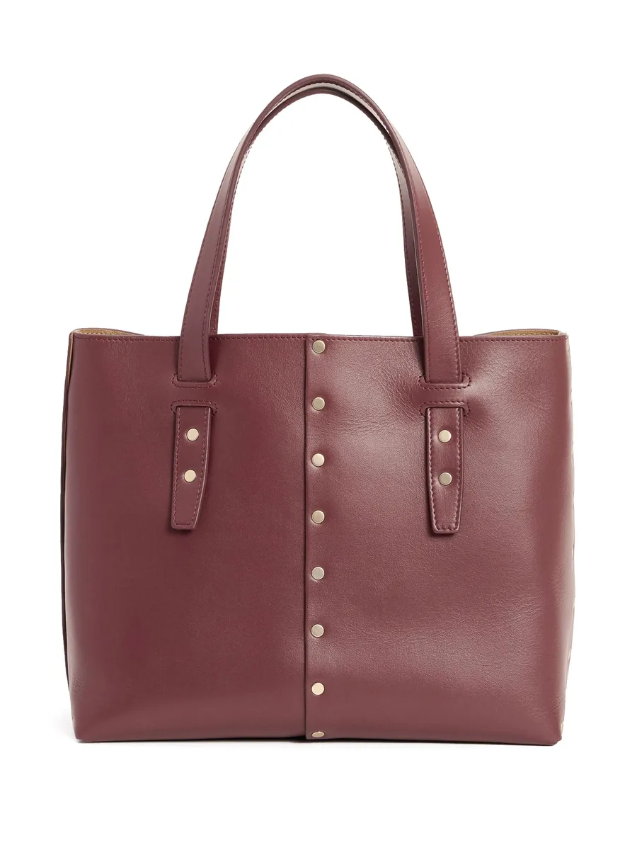 stud-embellished tote bag 1