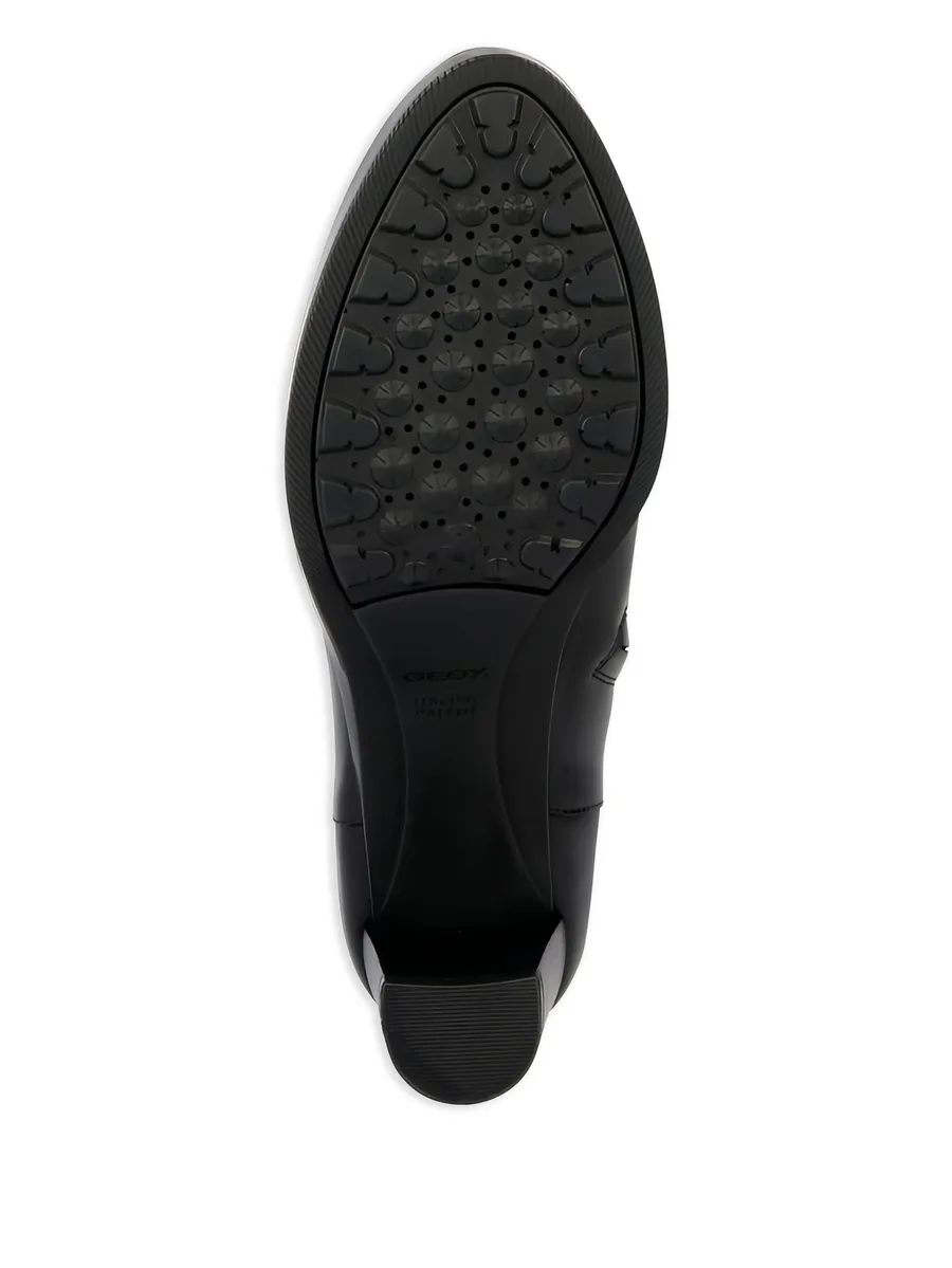60mm Walk Pleasure zip-detail block-heel boots 8