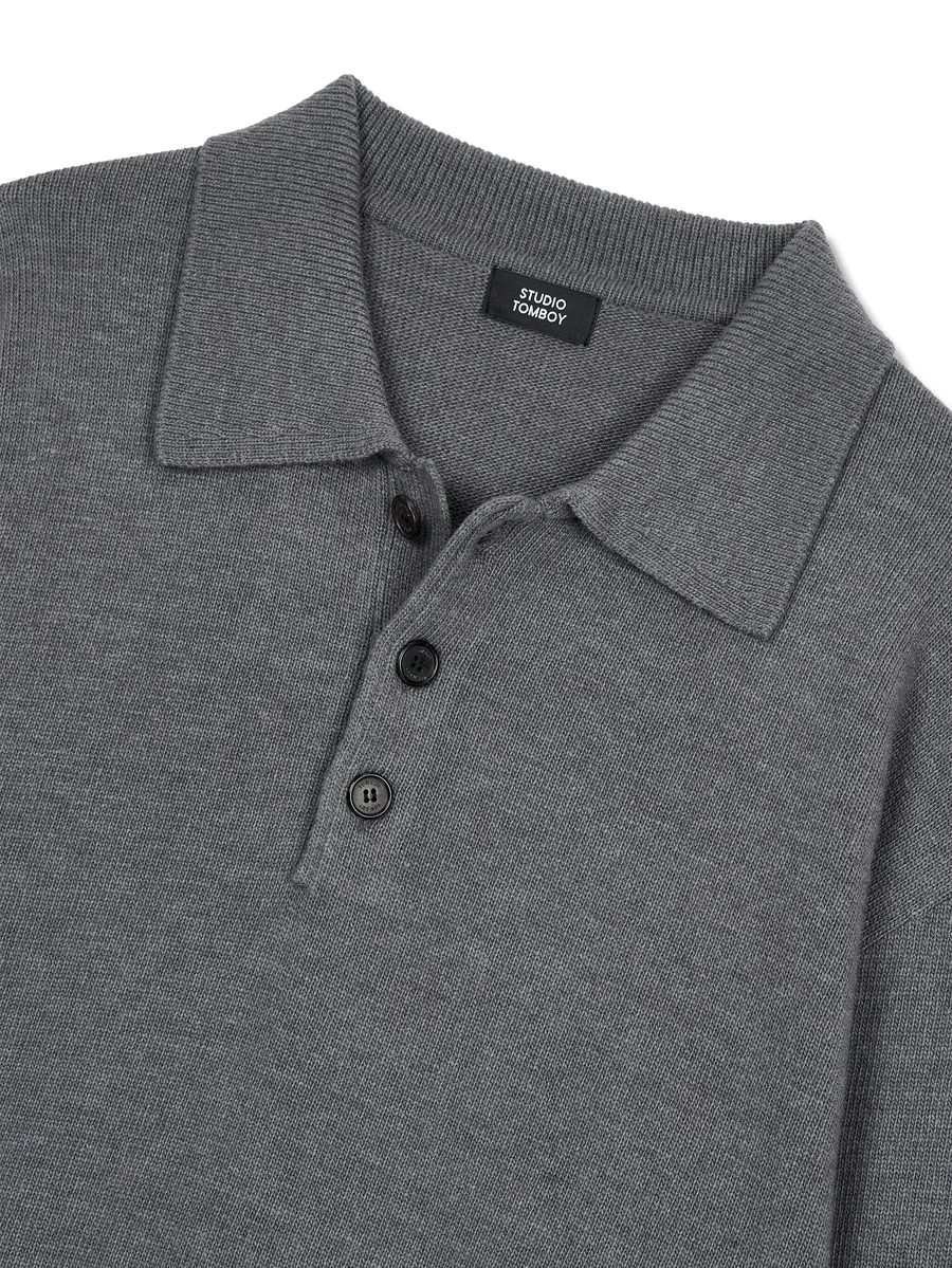 long-sleeve polo shirt 6