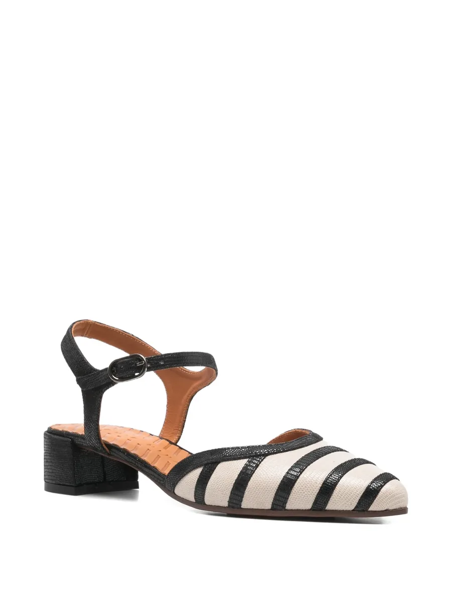 Haler striped heeled pumps 4