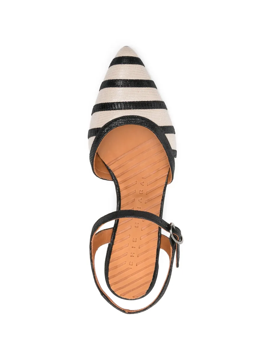 Haler striped heeled pumps 7