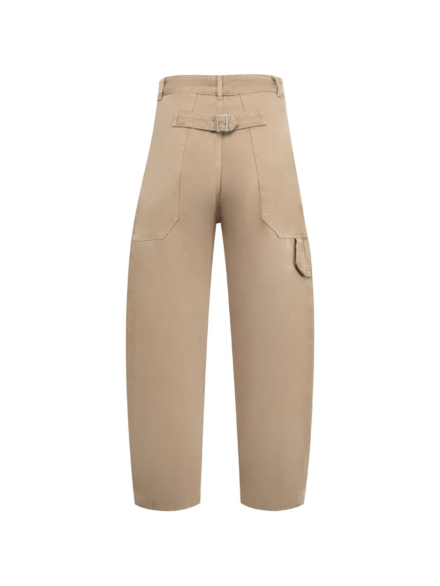 adjustable-tie tapered jeans 3