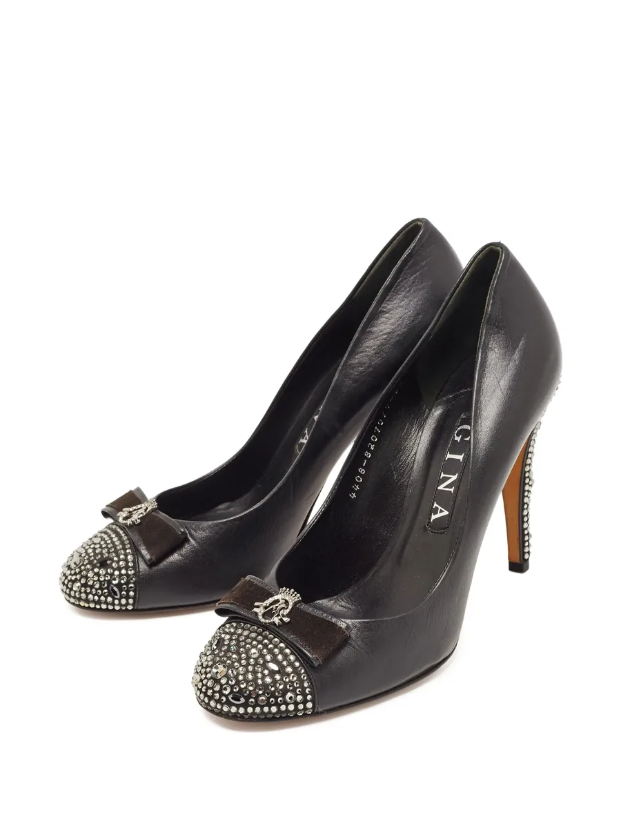 туфли pre-owned с кристаллами 3